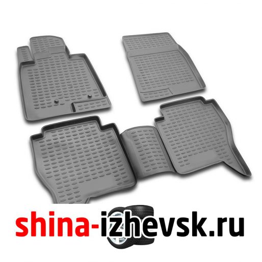 Коврик Коврики в салон Format для Mitsubishi Pajero IV(V80),2006- , 4 шт. (ПУ, повышенная износостойкость) в Ижевске